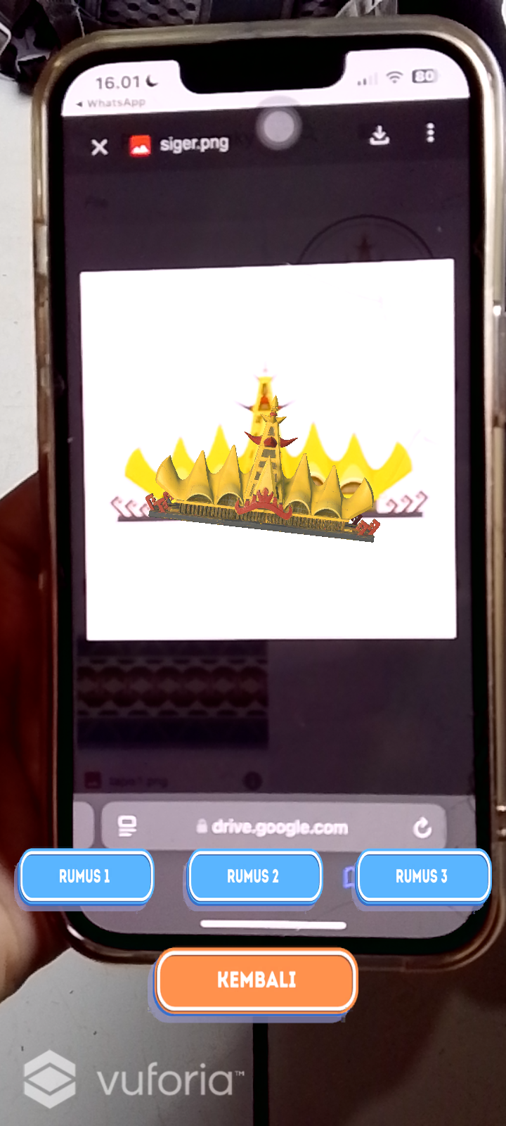Media Pembelajaran AR Budaya Lampung